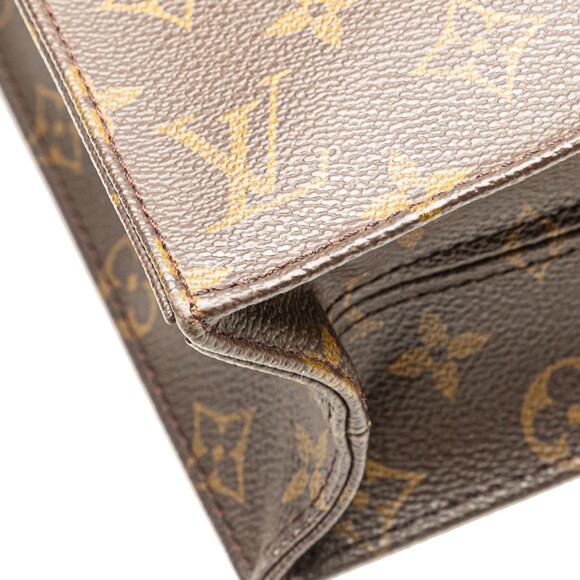 Auth Louis Vuitton Sac Plat Brown #170077L72B - Picture 7 of 10